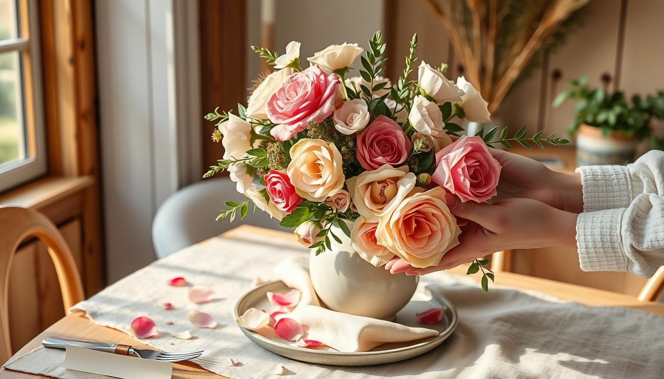 Caring for fresh cut flowers