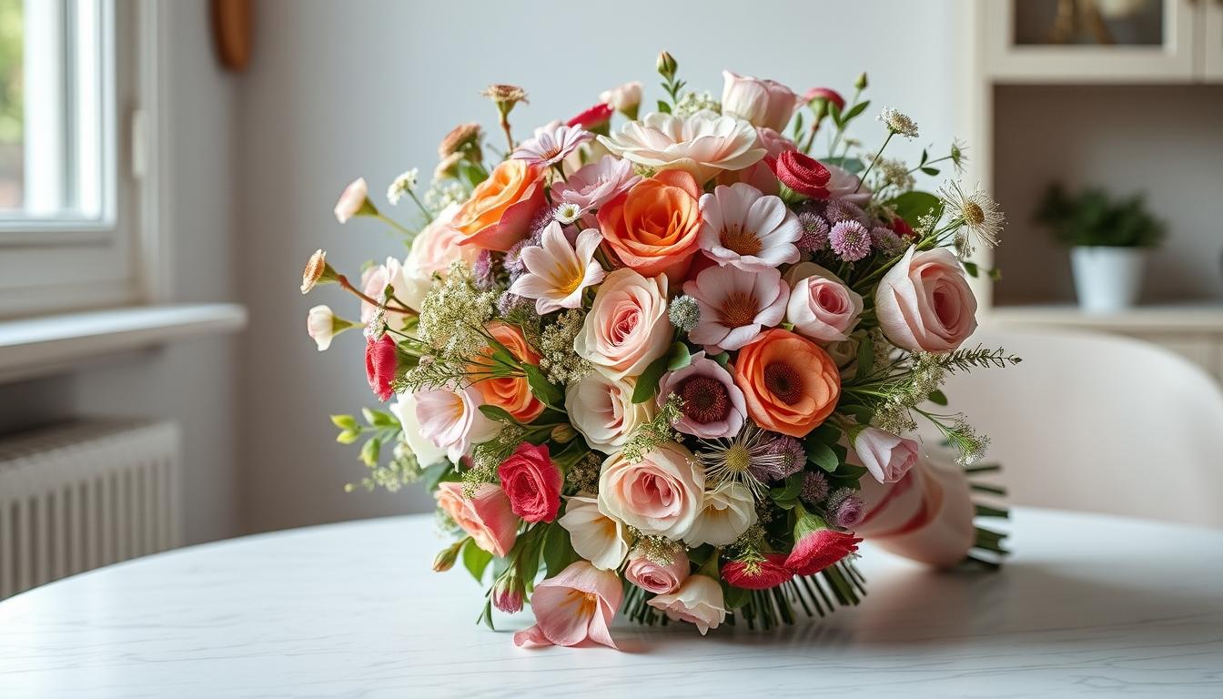 Seasonal flower arrangements